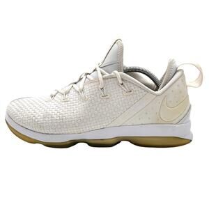 Nike LeBron 14 Low Shoes Mens Size 12 White Gum 878636-101‎ Basketball Sneakers
